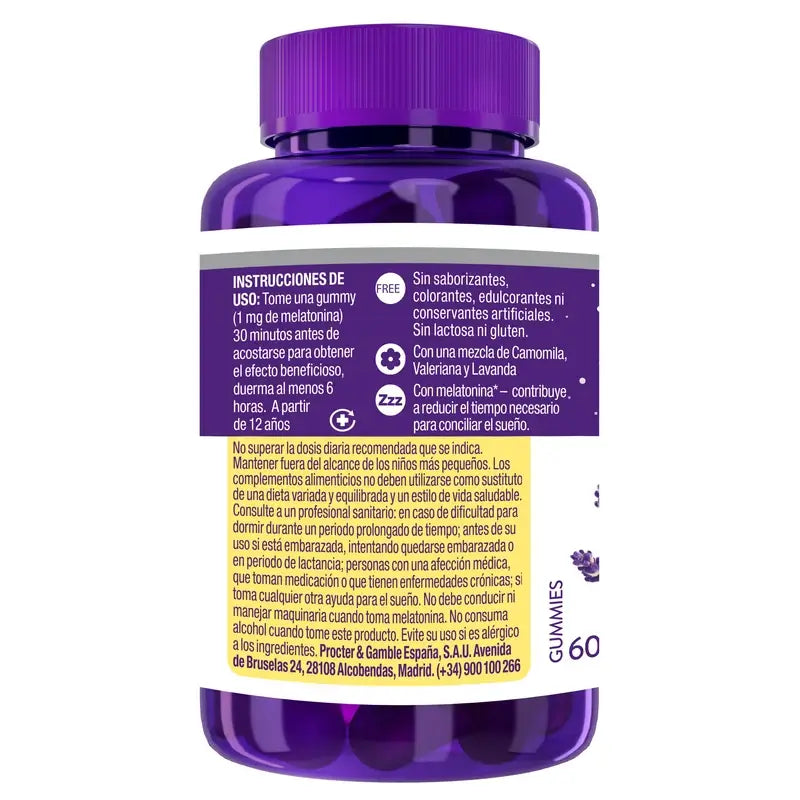 ZzzQuil Mango, Banana e Valeriana, 60 Gommine