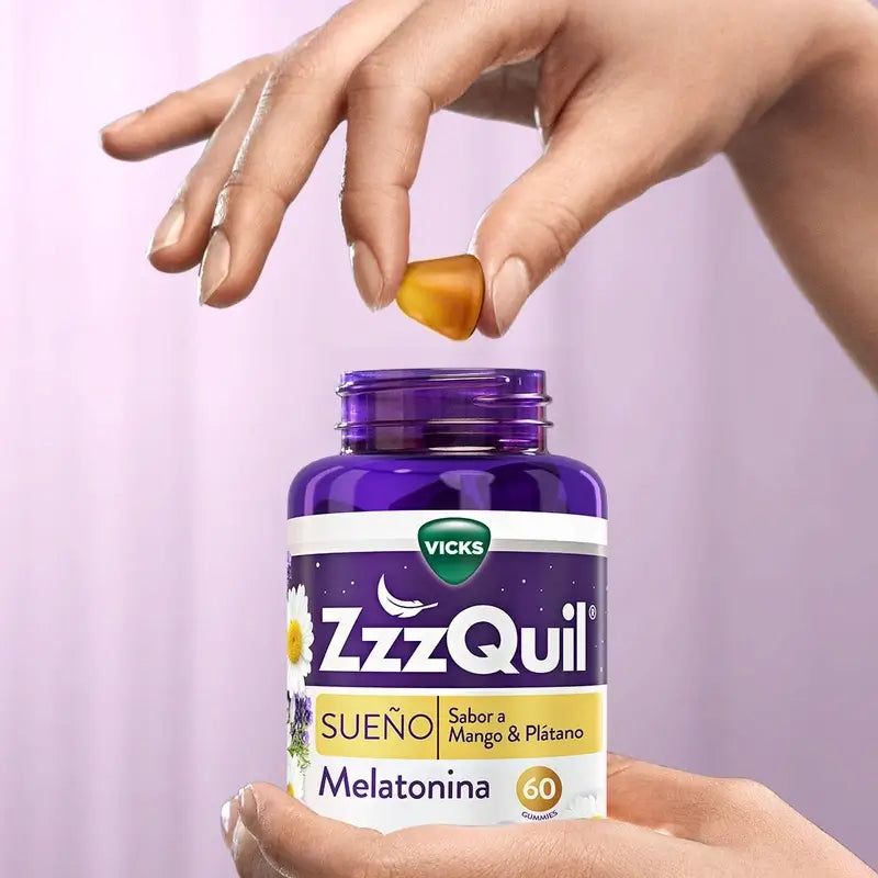 ZzzQuil Mango, Banana e Valeriana, 60 Gommine