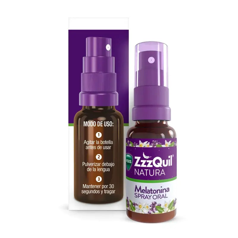 ZzzQuil Natura Melatonin Spray orale, 30 ml