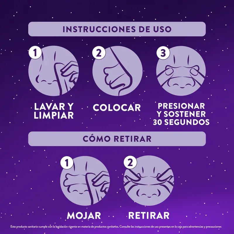 Zzzquil Sleep Strisce nasali, per respirare e dormire meglio, 10 strisce
